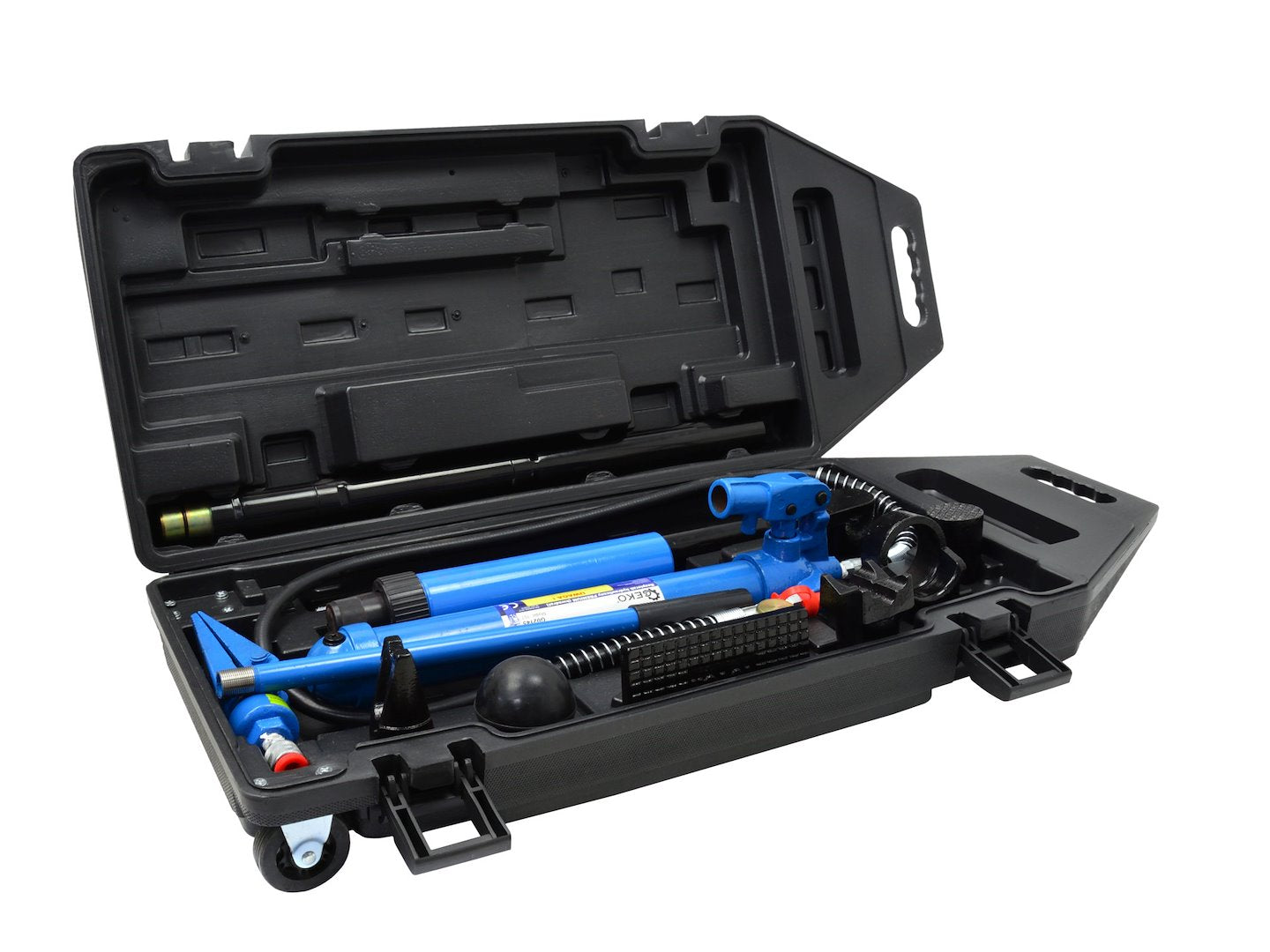 HIDRAULIKUS KAROSSZÉRIA EGYENGETŐ ÉS JAVÍTÓ KÉSZLET 10 T GEKO