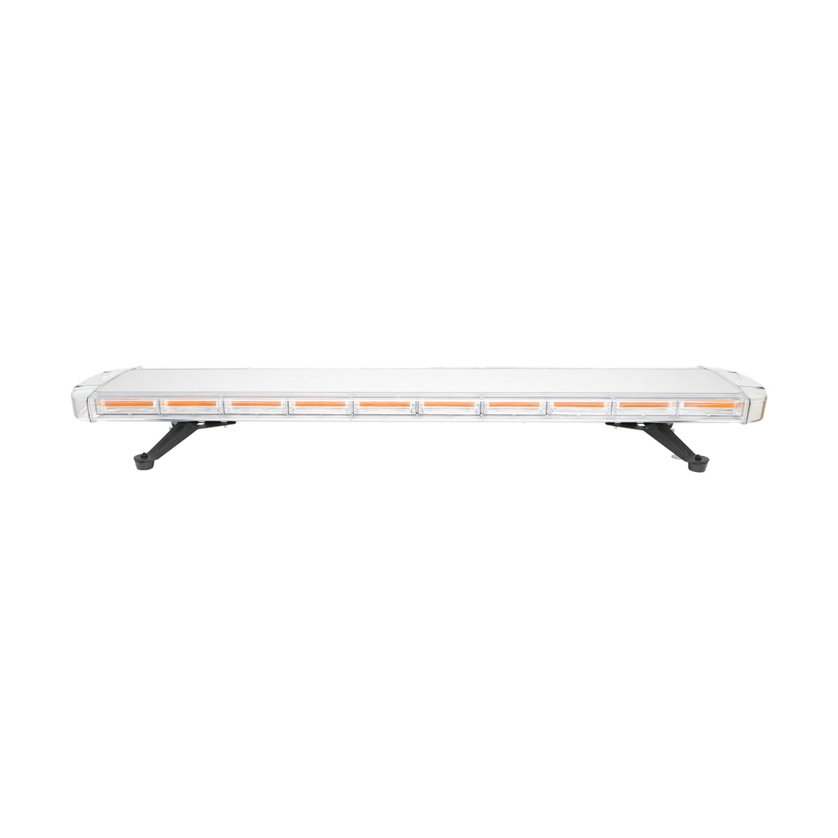 Fényhíd, villogó lámpasor, 12V, 22 db sárga fényű modul, méret: 1180x210x64 mm, Breckner Germany
