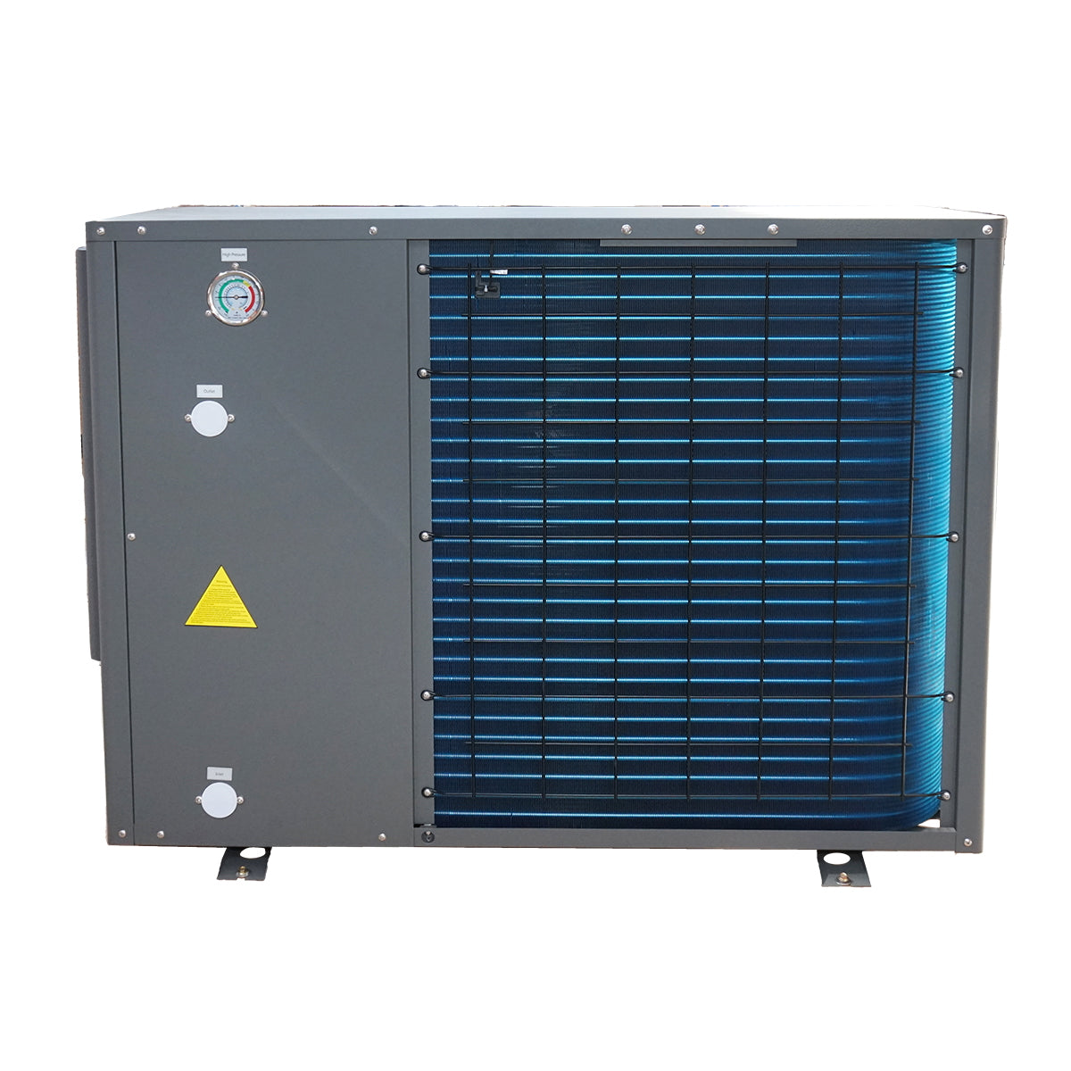 Monoblokkos levegő-víz hőszivattyú, 9.5 kW, 220V, telepítési készlettel, SPRSUN