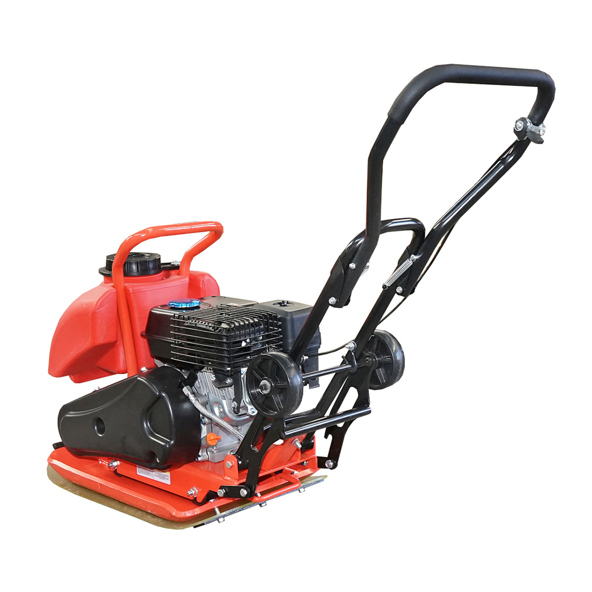 Lapvibrátor C90-B, 540×420 mm munkafelülettel, Euro 5 szabványú motorral, 196 cm³ / 6,5 LE, 5500 ford./perc, 80 kg, víztartállyal, Breckner Germany