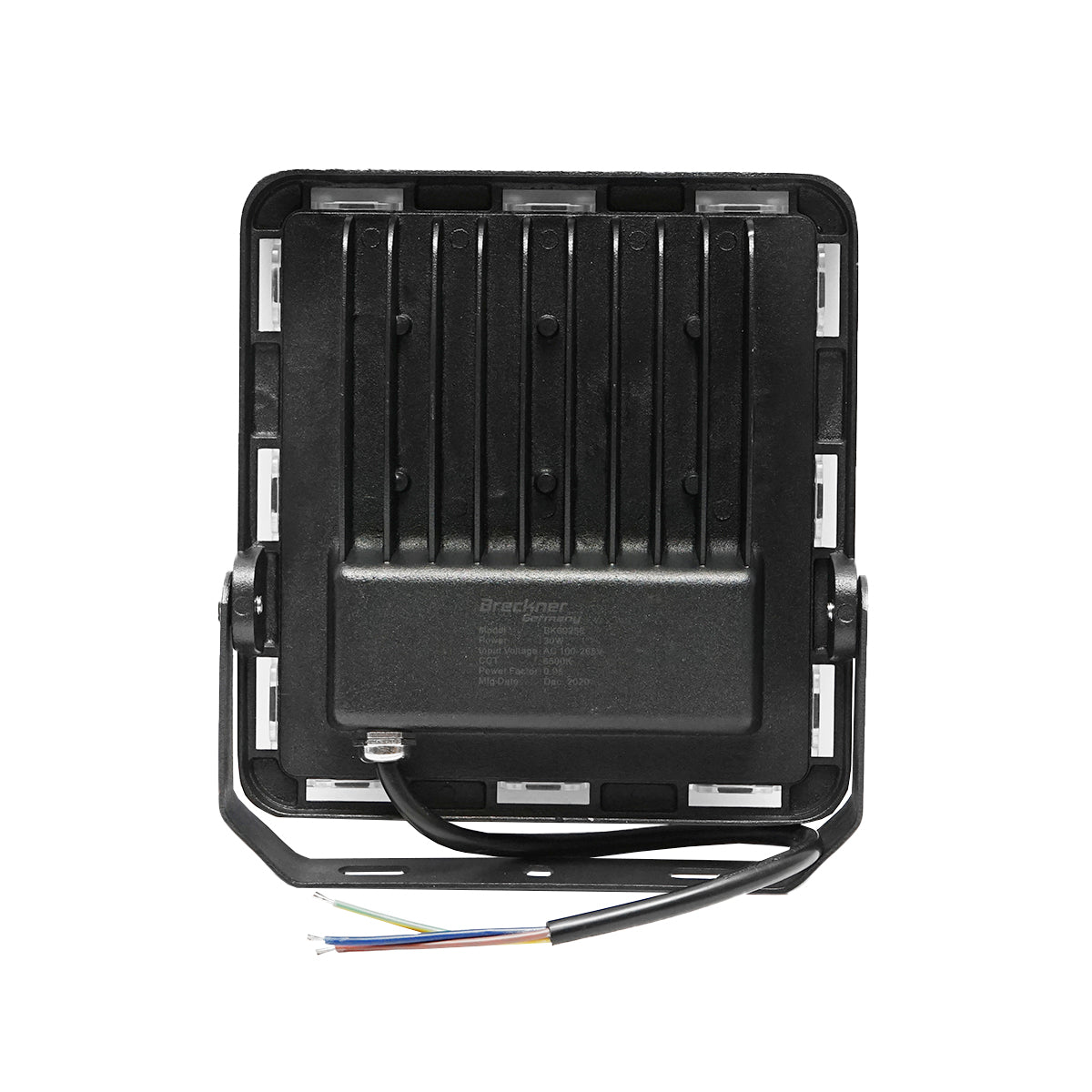 LED reflektor 30W, 220V, 6500K, IP67, 180x170x32 mm, Breckner Germany