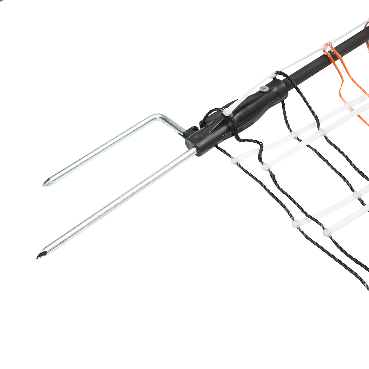 Elektromos kerítésháló, 60 cm × 30 m, dupla lábbal, ellenállás 1,6 Ohm/m, Breckner Germany