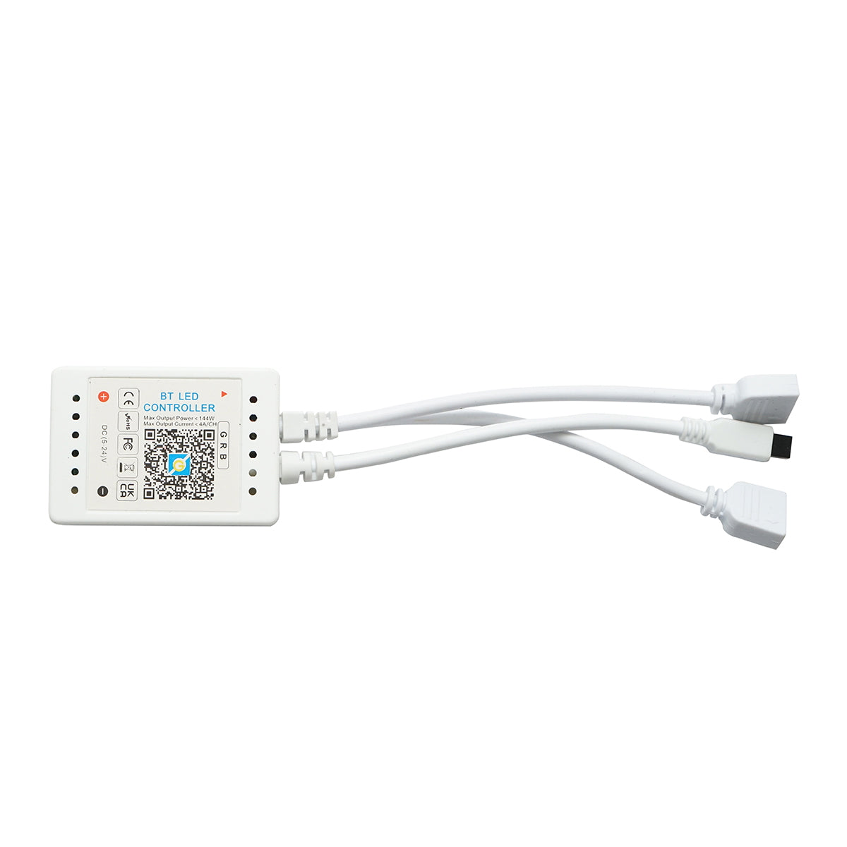 LED szalag smart, 2x5 m, 12V, távirányítóval, hangvezérléssel, Bluetooth, applikációval, USB, 10 m, RGB, Breckner Germany
