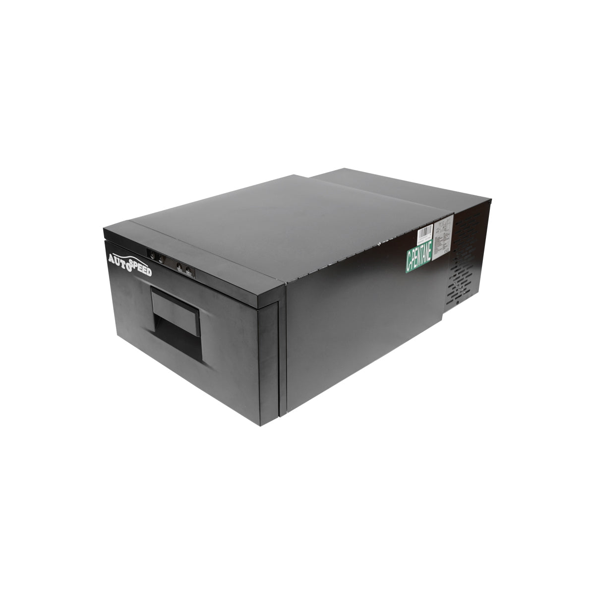 Beépíthető smart autós hűtőszekrény kompresszorral, 60W, 20L kapacitás, 12–24V, hűtési tartomány: -20 °C – +20 °C
