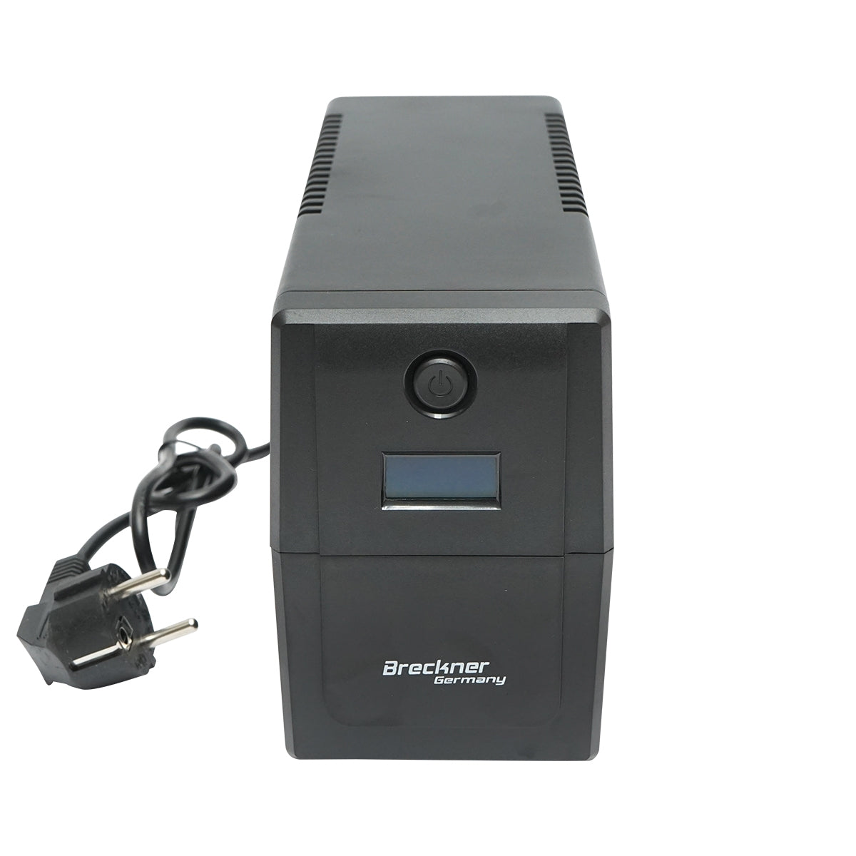 UPS 600VA/360W 7Ah akkumulátorral és 2 shuko aljzattal, LCD, USB, AVR Breckner Germany