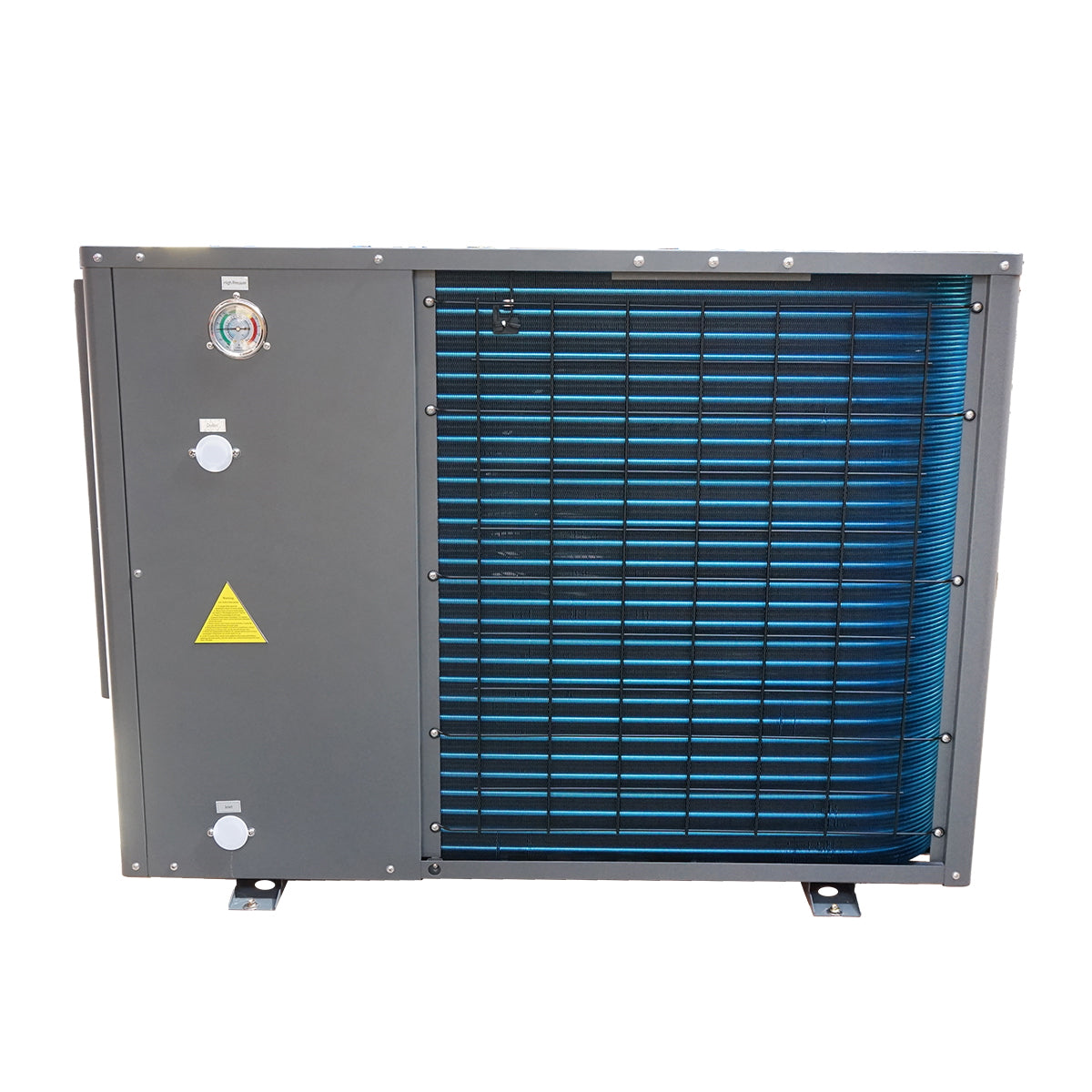 Monoblokkos levegő-víz hőszivattyú, 12 kW, 380V, telepítési készlettel, SPRSUN
