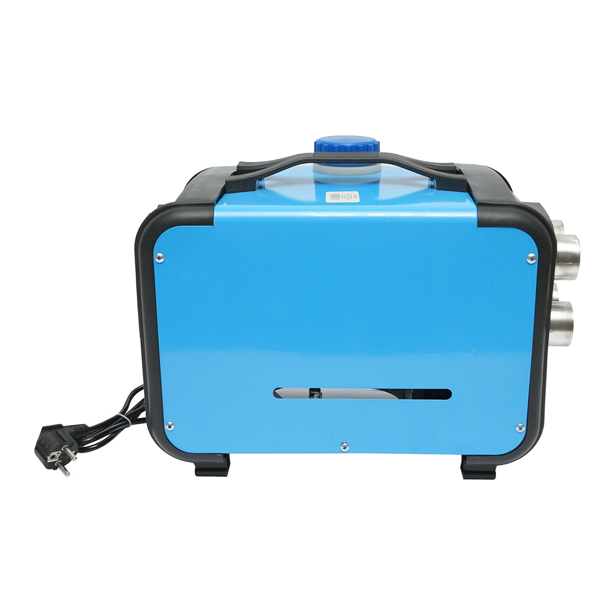 Sirocou, hordozható állóhelyzeti fűtés 12–24/220V, 5KW, LCD kijelzővel, távirányítóval és Kyocera izzítógyertyával, Breckner Germany