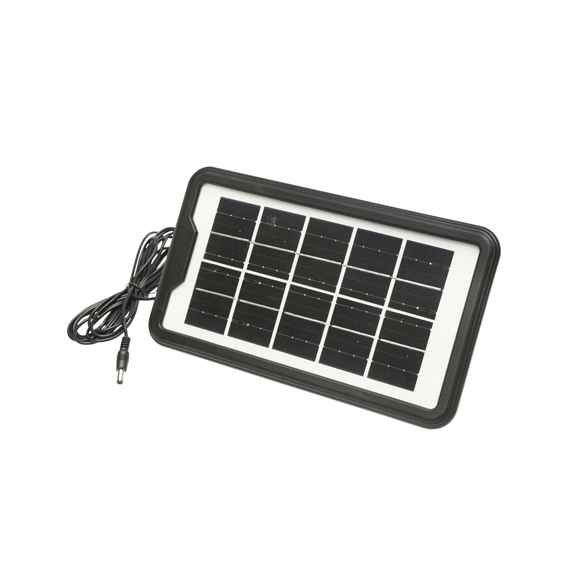 Hordozható LED világítási készlet 3 izzóval/projektorral, FM rádióval, MP3-mal, napelemmel és 3.7V, 4500 mAh akkumulátorral, horgászathoz, kempingezéshez, GD-P30FM