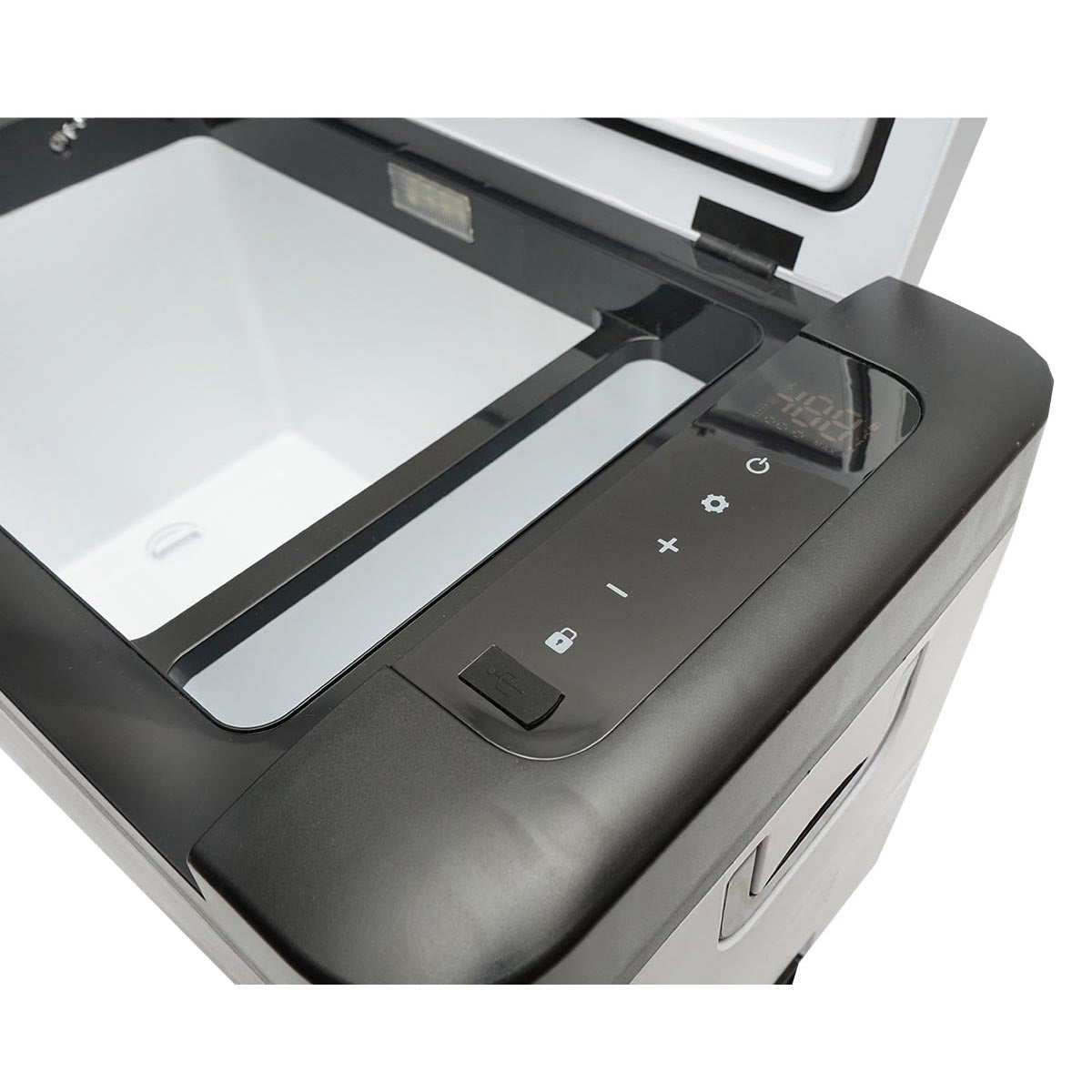 Intelligens autós hűtőszekrény kompresszorral 25L 12-24-220V 60W, Bluetooth