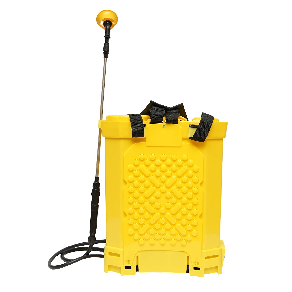 Elektromos permetezőgép, 3 fúvókával, 16L tartállyal, 12V/8Ah akkumulátorral, 3,1 l/perc teljesítmény