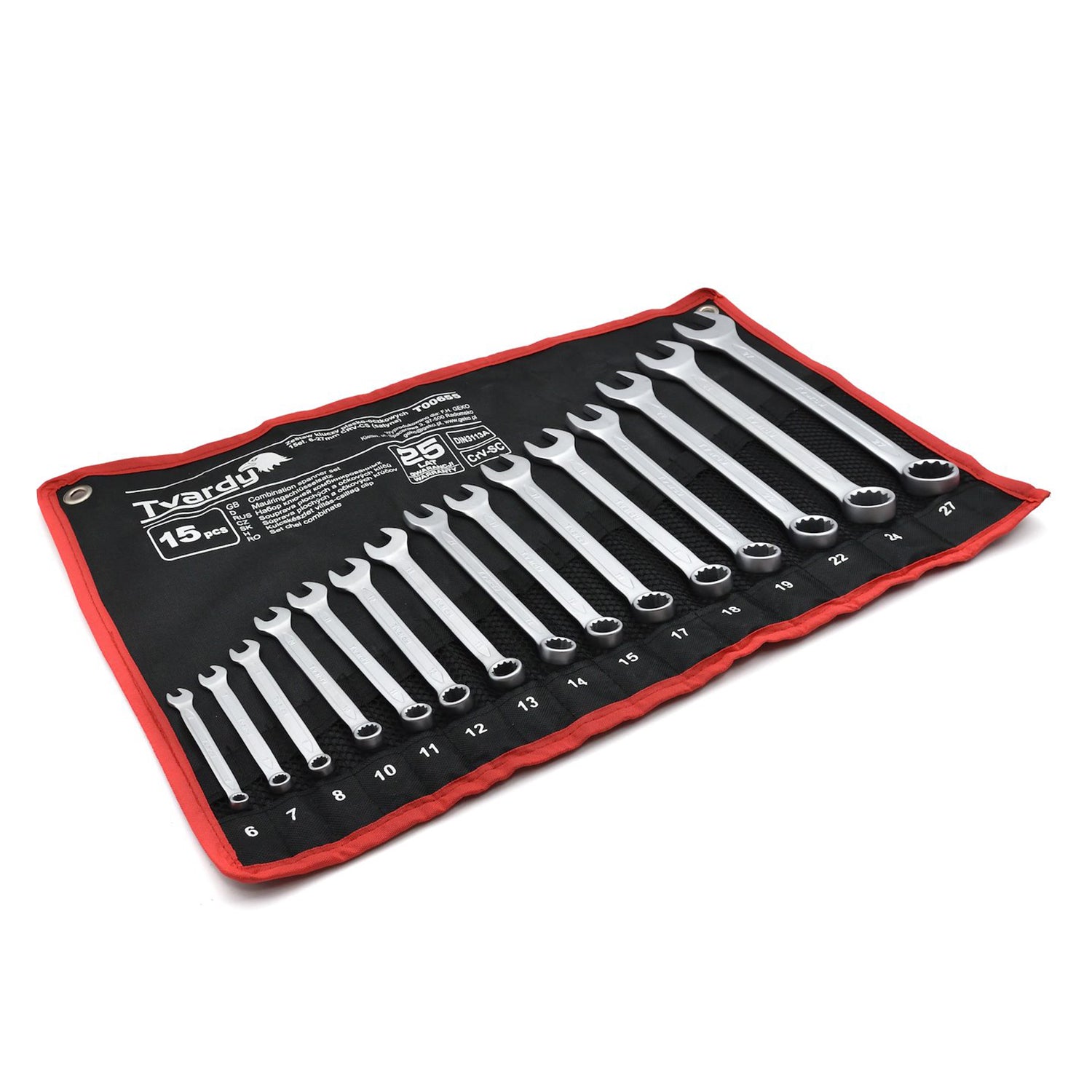 CSILLAG-VILLÁSKULCS KÉSZLET 6-27 MM 15 DB TVARDY