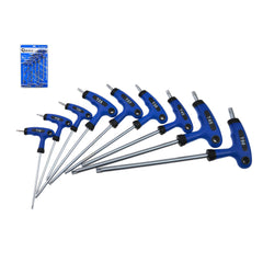 TORX KULCS KÉSZLET L FOGANTYÚVAL T10-T50 9 DB