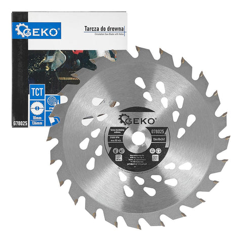 VIDIÁS KÖRFŰRÉSZLAP FAANYAG VÁGÁSÁHOZ 136 × 10 MM 24 FOG