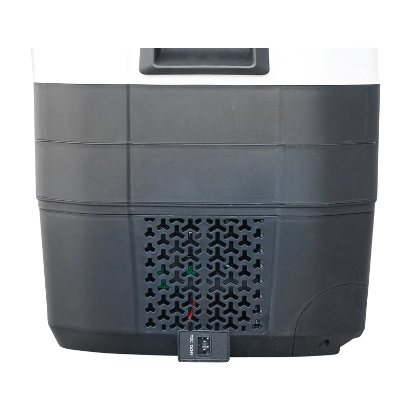 Autós hűtőszekrény, 40L, 12–24V, 55W, kompresszoros, 640x360x475 mm, hűtési tartomány: -20 °C – +10 °C, Thor