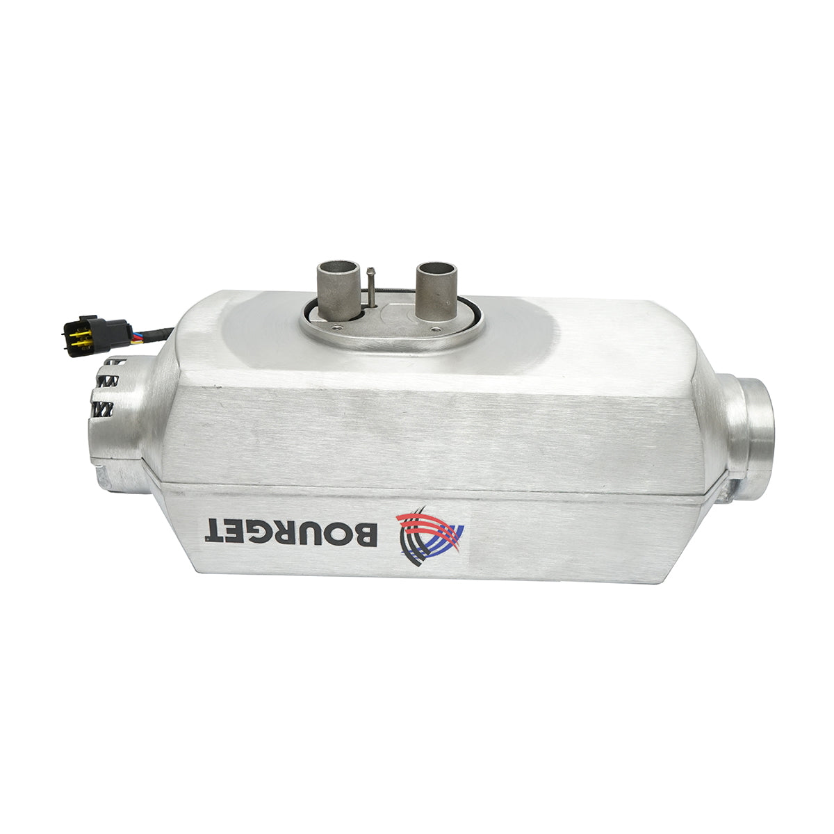 Állóhelyzeti fűtés, gazdaságos sirocou 12–24V, 5KW, LCD kijelzővel és távirányítóval, Bourget, aluminium