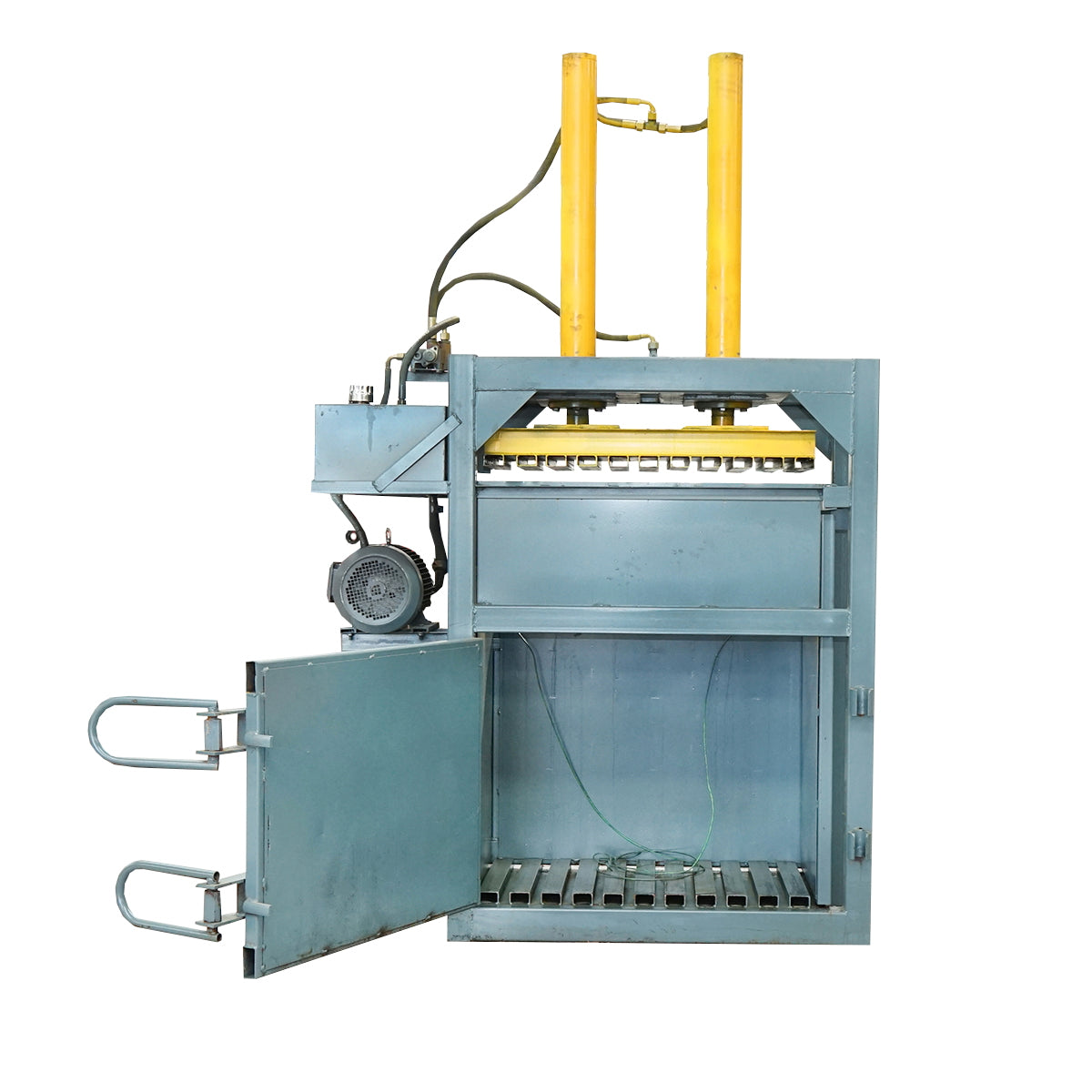 Kartondaráló présgép, 11 kW, 130–150 kg kapacitás, 900 mm dugattyúhossz