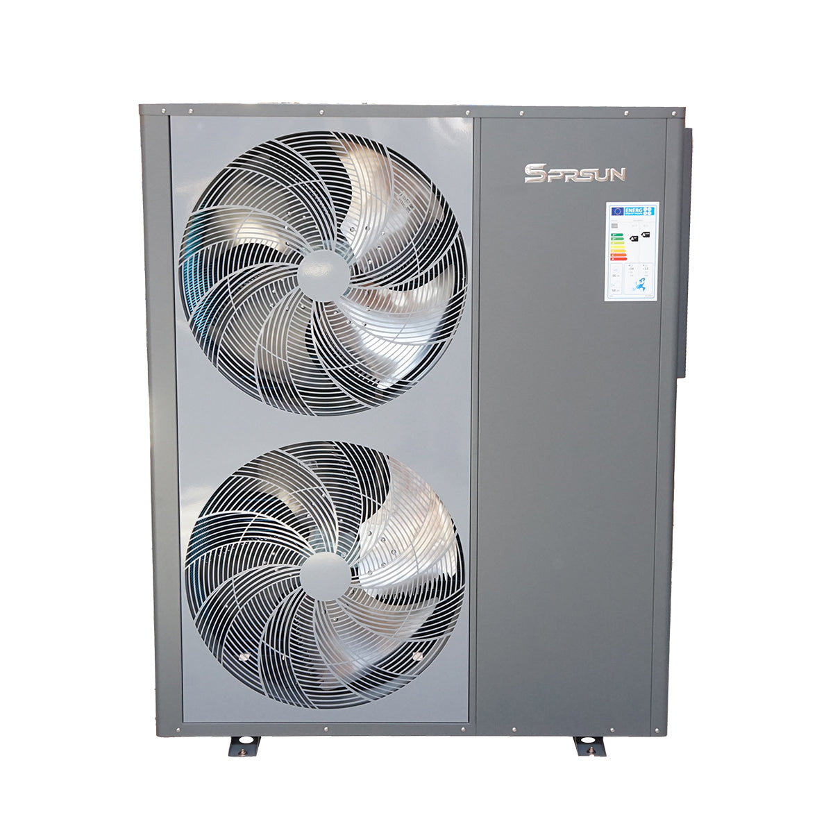 Monoblokkos levegő-víz hőszivattyú, 22 kW, 380V, telepítési készlettel, SPRSUN