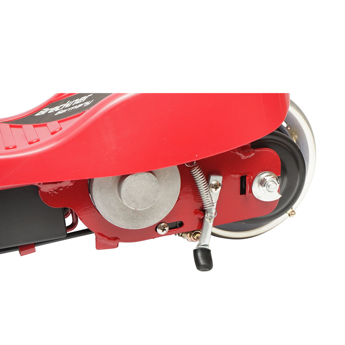 Elektromos roller gyerekeknek, piros, 120W, 24V, 4.5Ah, max. teherbírás 65 kg, max. sebesség 12 km/h, Breckner Germany