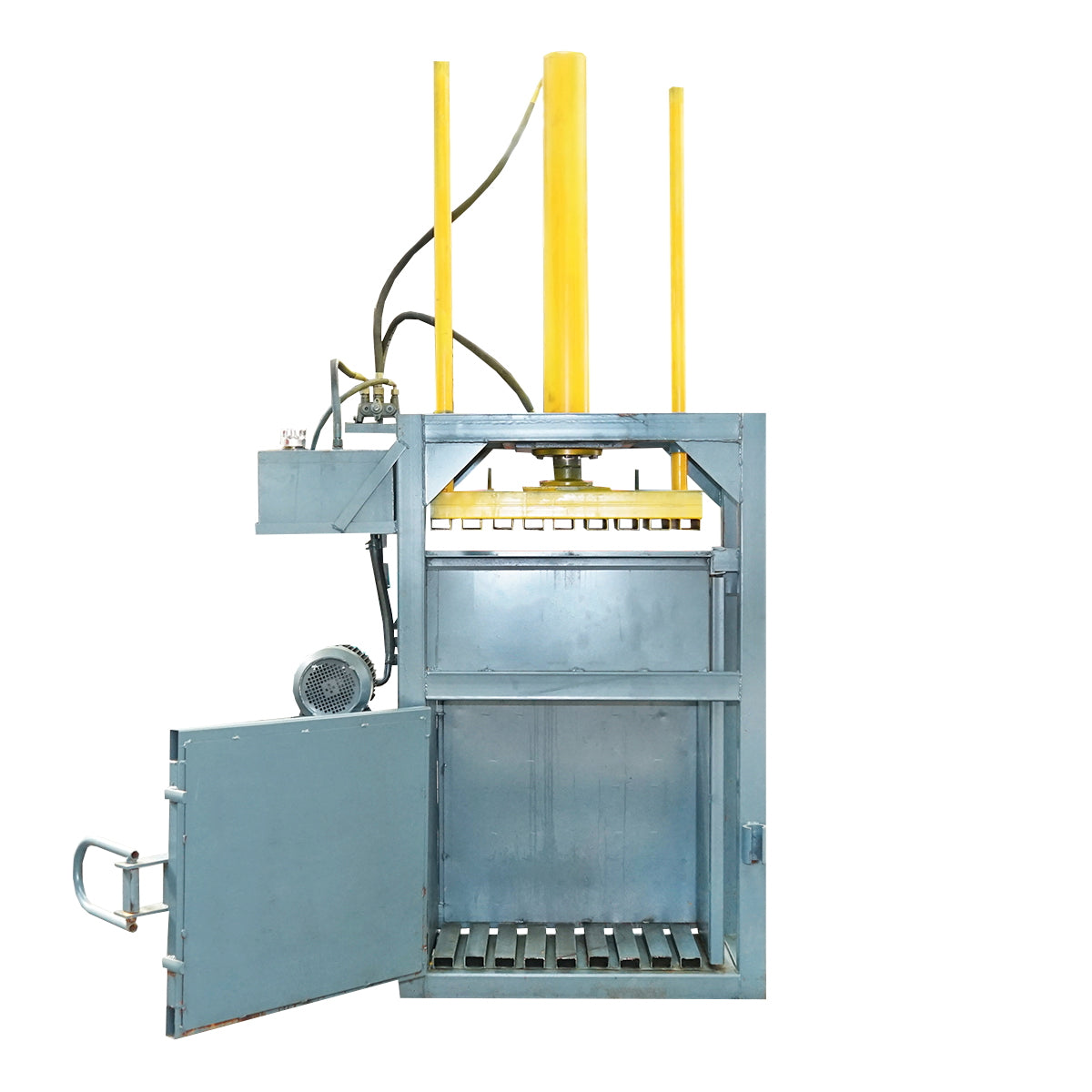 Kartondaráló présgép, 380V / 7,5kW, 60–100 kg kapacitás, 1000 mm dugattyúhossz
