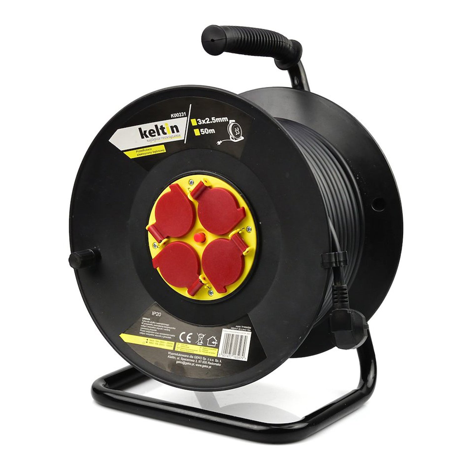 ELEKTROMOS HOSSZABBÍTÓ - ELOSZTÓ DOB 3 X 2.5 MM 50 M