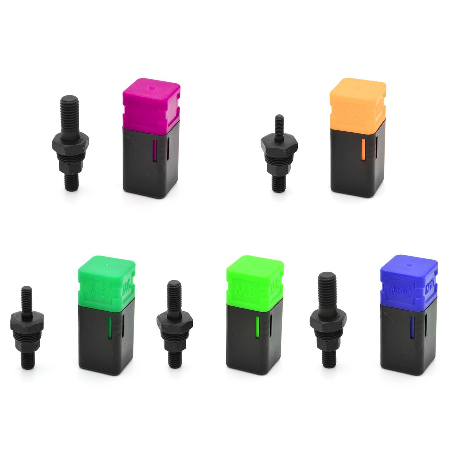 SZEGECSELŐ ANYÁK M5-M12 5 DB GEKO