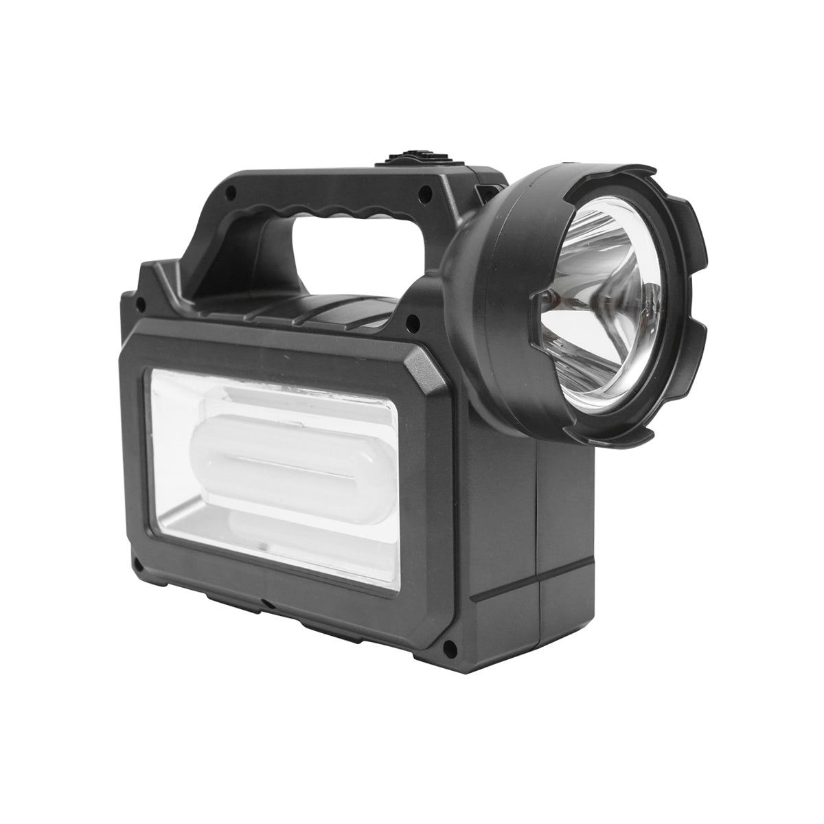 Hordozható LED világítási készlet 3 izzóval/projektorral, napelemmel és 3.7V, 5500 mAh akkumulátorral, horgászathoz, kempingezéshez, GD-P30