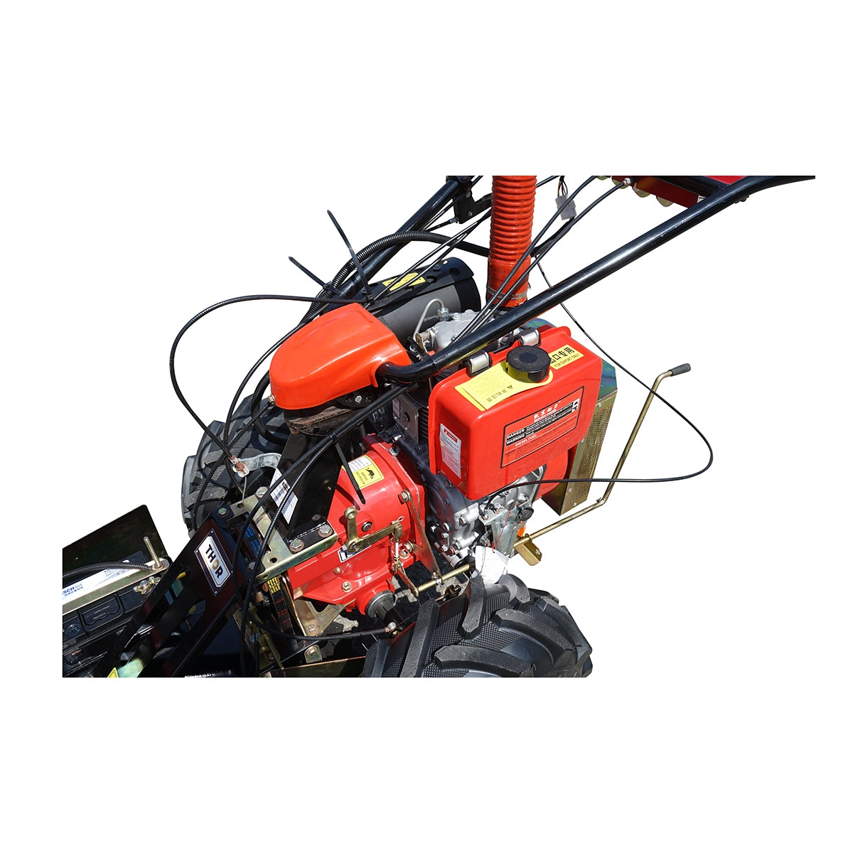ROTÁCIÓS FŰNYÍRÓ 950MM DÍZELMOTORRAL ÉS ELEKTROMOS INDÍTÁSSAL 1850X880X860MM THOR