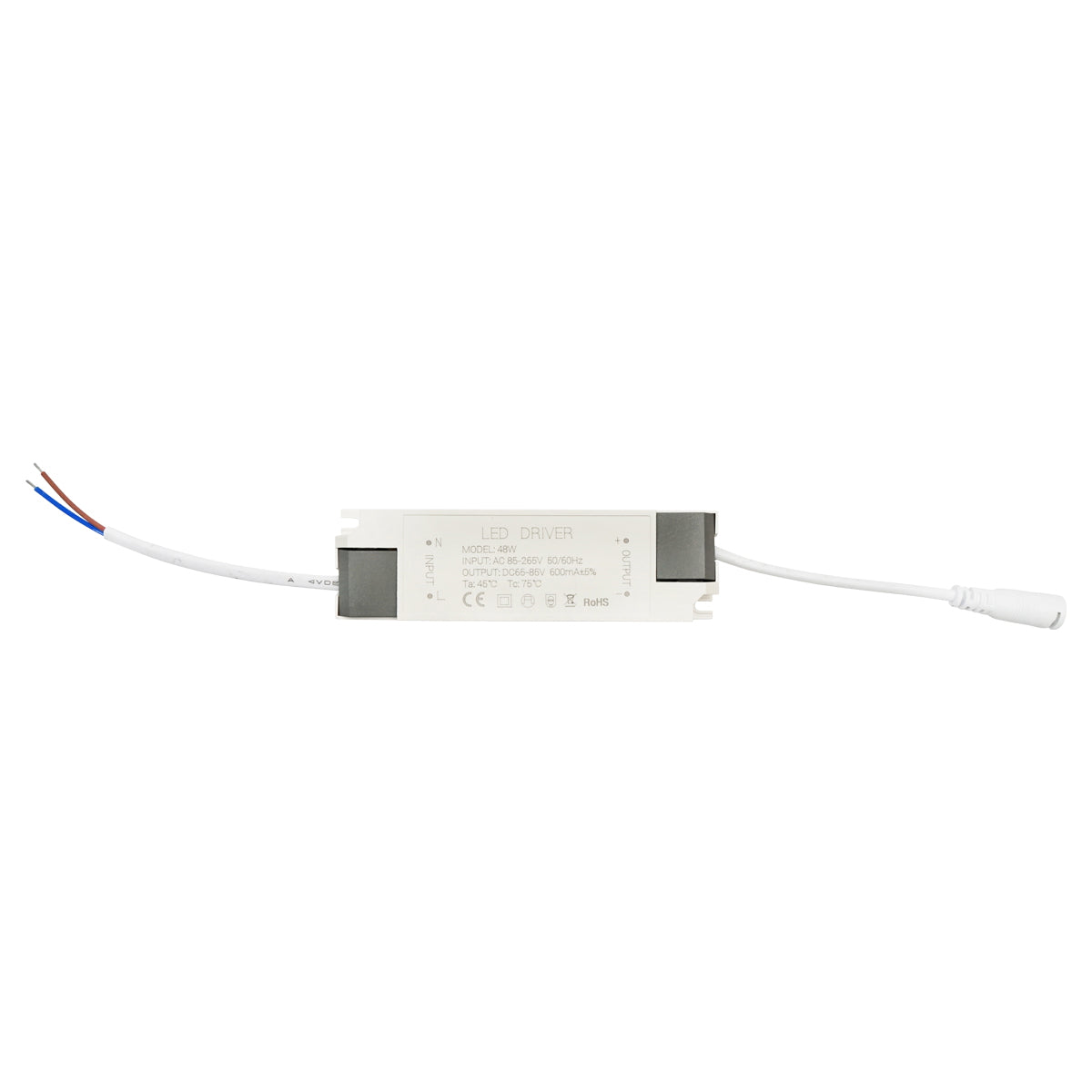 Panel 144 db 2835 LED chippel, alumínium tartóval, 48W, 595x595x20 mm, Breckner Germany