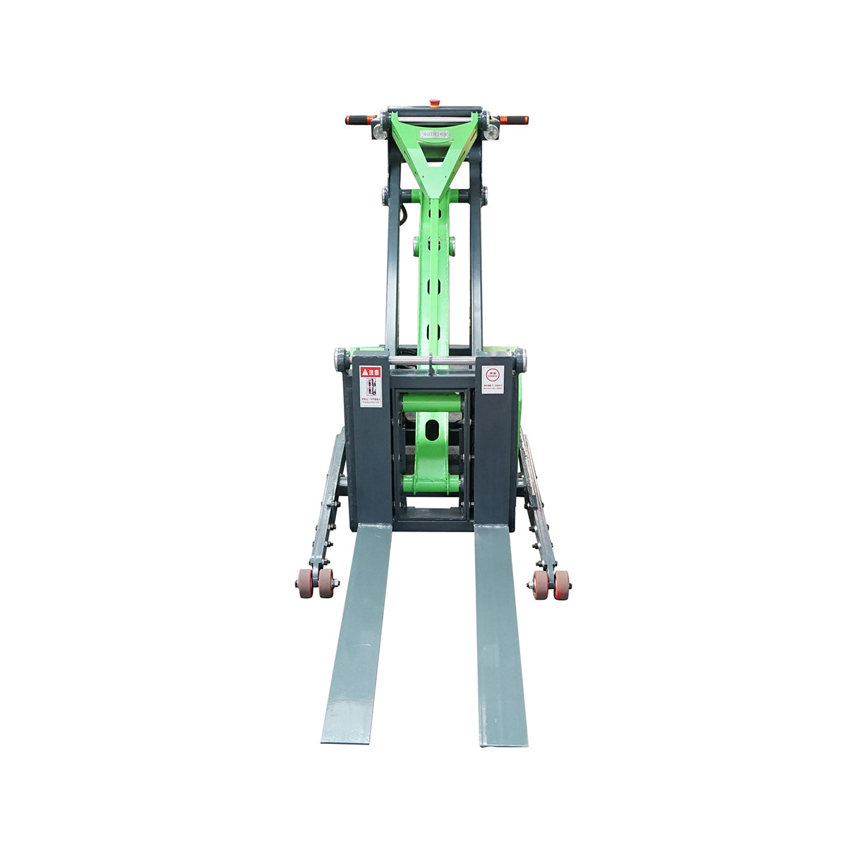 ELEKTROMOS RAKLAP EMELŐ 24V 24V MAXIMÁLIS TERHELÉS 650 KG, EMELÉSI MAGASSÁG 1500MM, 950 MM VILLÁVAL THOR