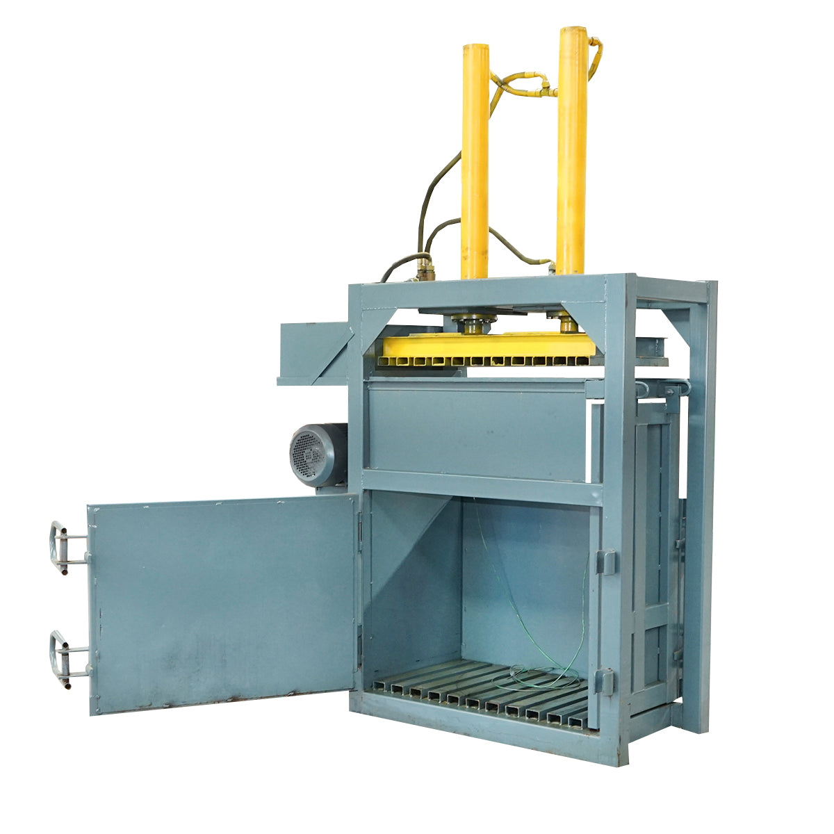 Kartondaráló présgép, 11 kW, 130–150 kg kapacitás, 900 mm dugattyúhossz