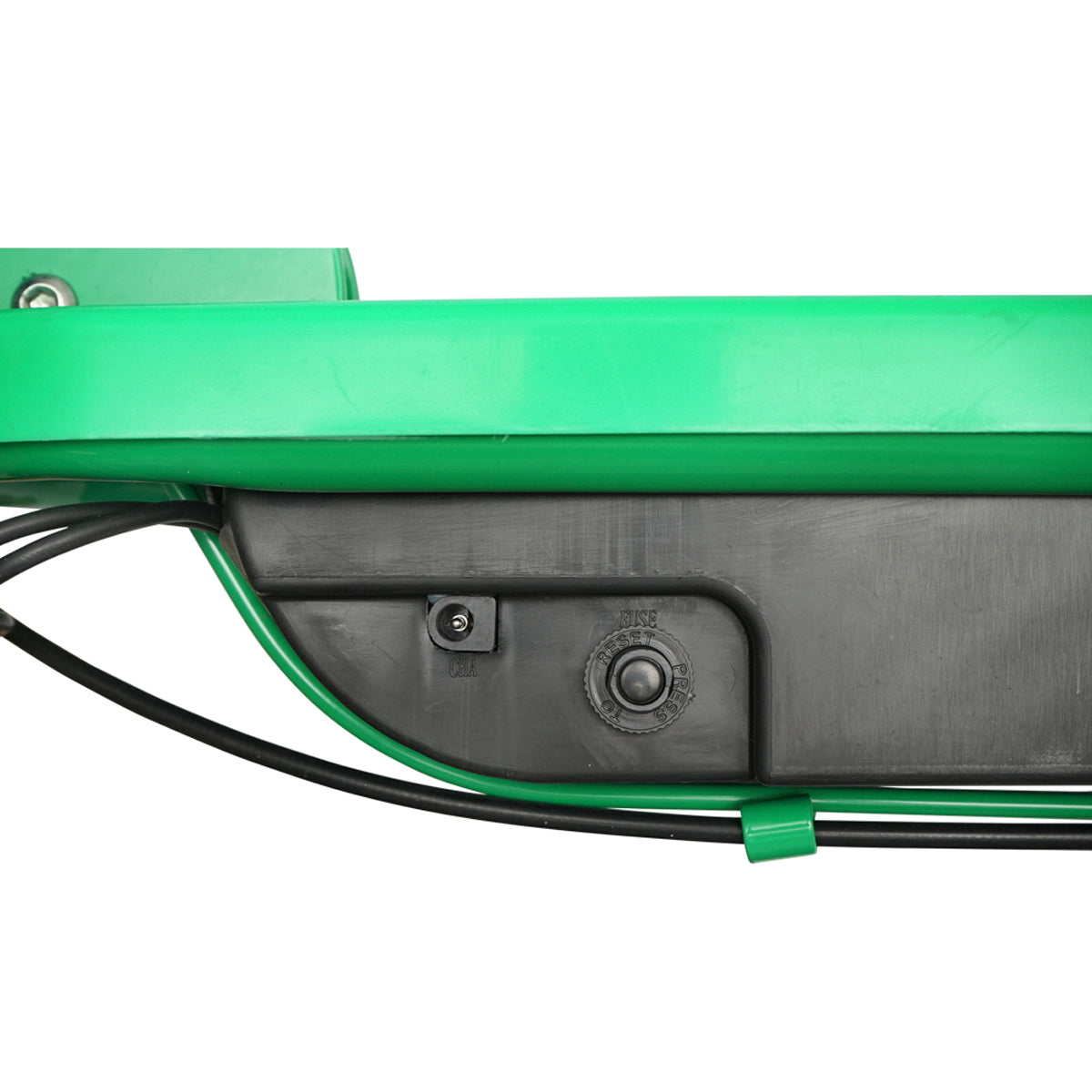 Elektromos roller gyerekeknek, zöld, 120W, 24V, 4.5Ah, max. teherbírás 65 kg, max. sebesség 12 km/h, Breckner Germany
