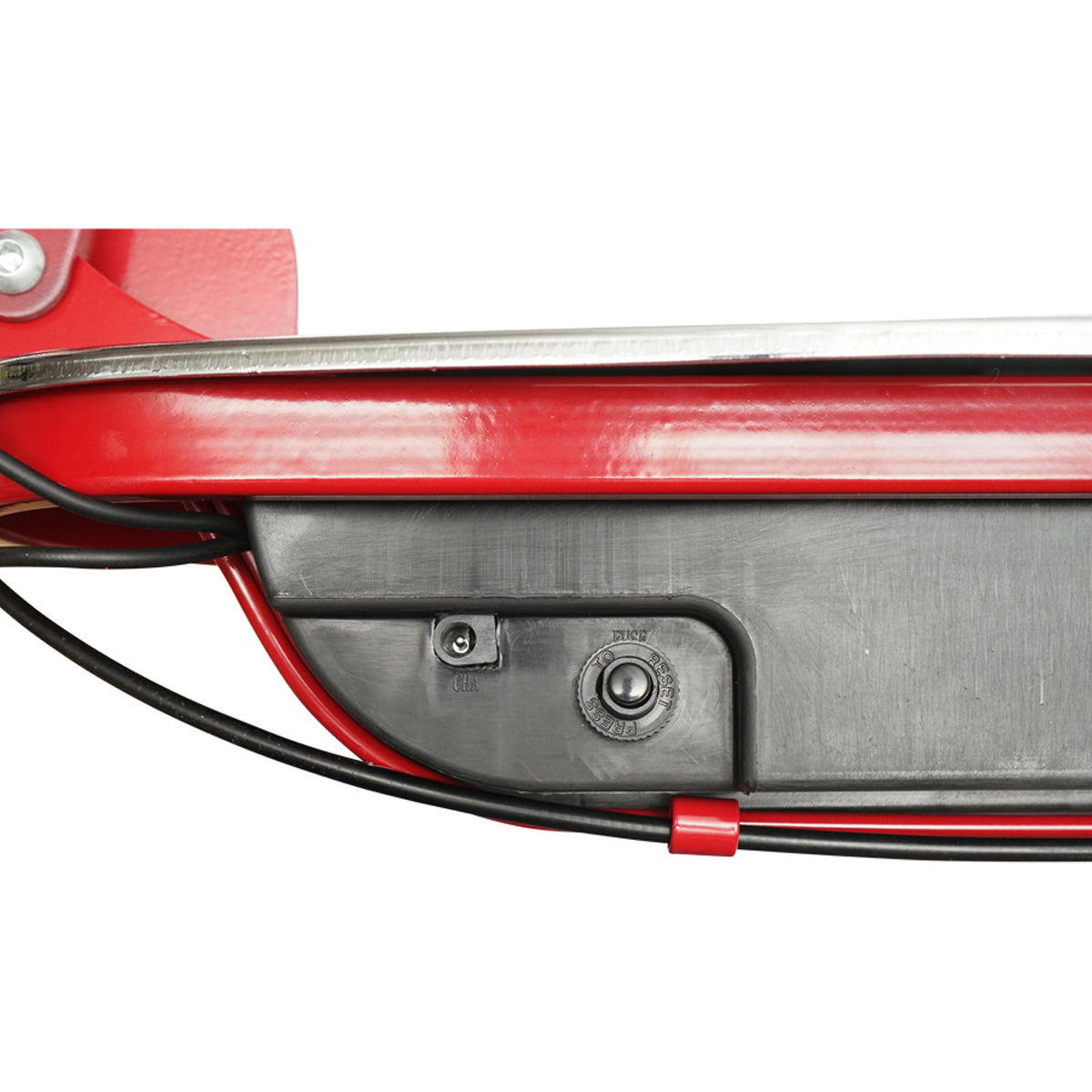 Elektromos roller gyerekeknek, piros, 140W, 24V, 4.5Ah, max. teherbírás 75 kg, max. sebesség 13 km/h, Breckner Germany