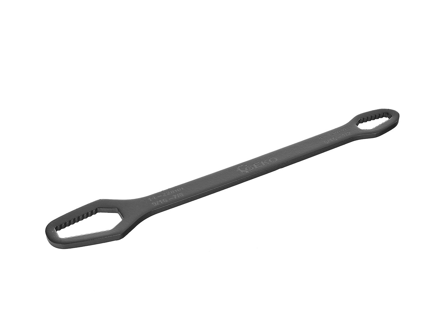 KÉTOLDALAS CSILLAGKULCS 14–22 / 8–13 MM CrV 270 MM GEKO