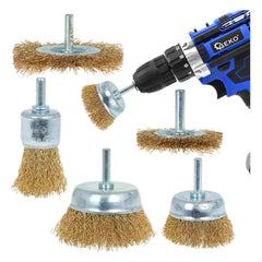 DRÓTKEFE KÉSZLET FÚRÓHOZ 5 DB GEKO