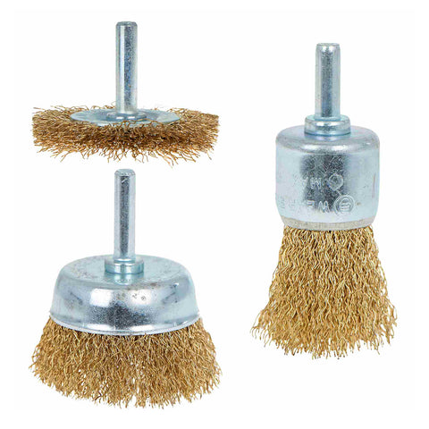 DRÓTKEFE KORONG KÉSZLET FÚRÓHOZ 3 DB