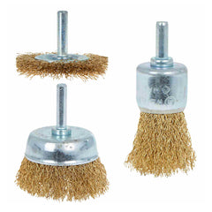 DRÓTKEFE KORONG KÉSZLET FÚRÓHOZ 3 DB