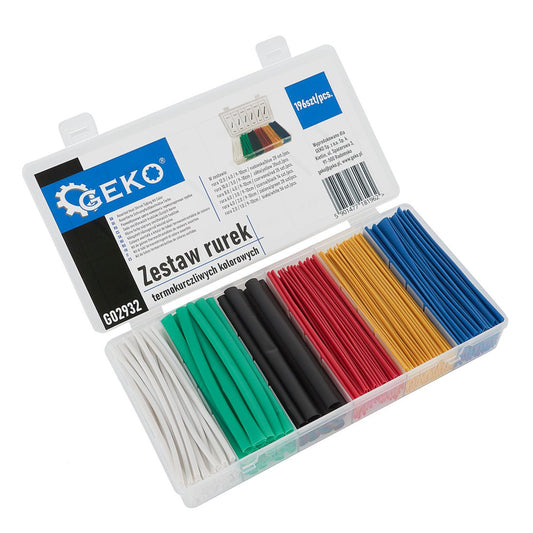 SZÍNES ZSUGORCSŐ KÉSZLET 6 MÉRET 196 DB GEKO