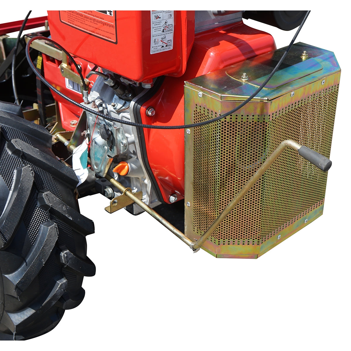 ROTÁCIÓS FŰNYÍRÓ 950MM DÍZELMOTORRAL ÉS ELEKTROMOS INDÍTÁSSAL 1850X880X860MM THOR
