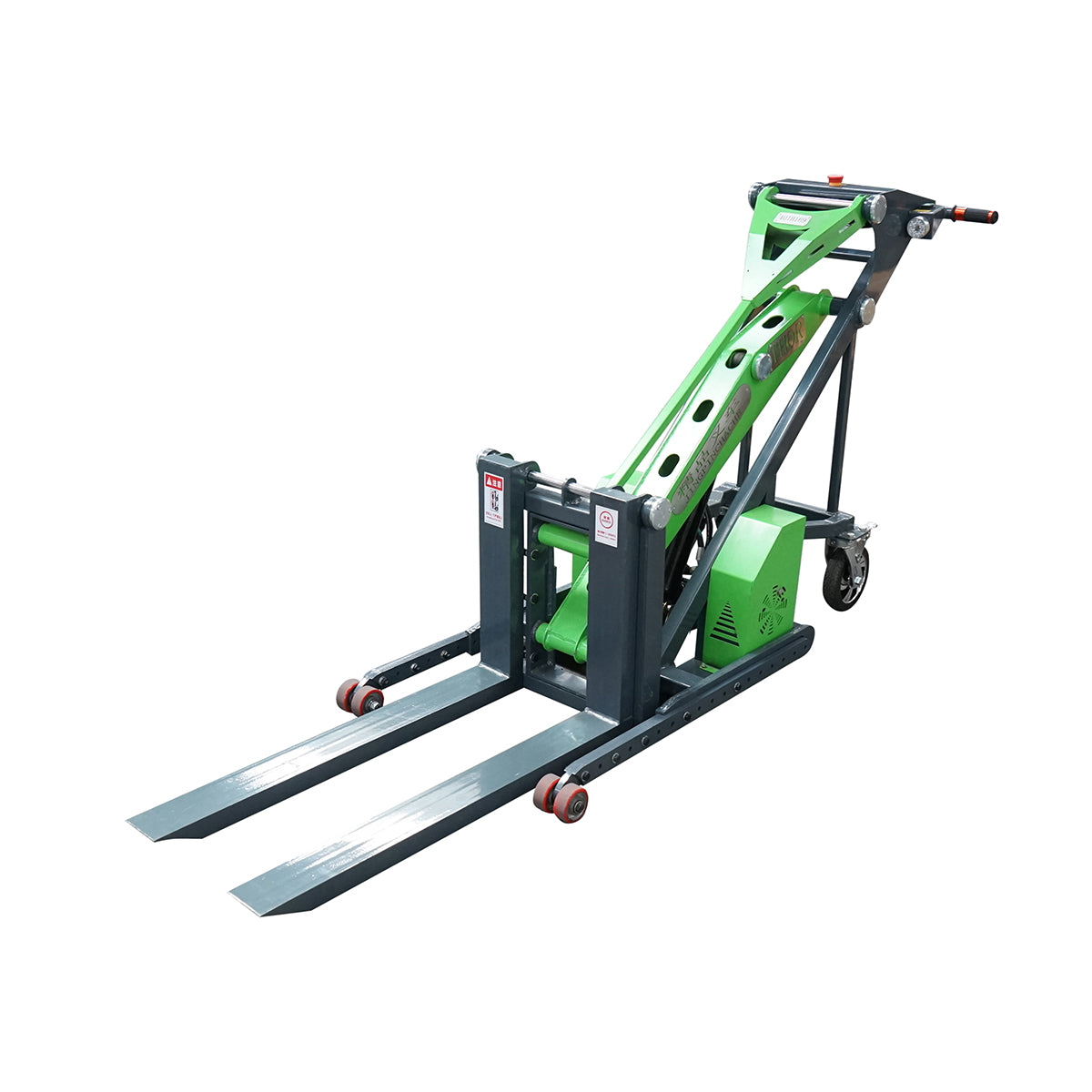 ELEKTROMOS RAKLAP EMELŐ 24V 24V MAXIMÁLIS TERHELÉS 650 KG, EMELÉSI MAGASSÁG 1500MM, 950 MM VILLÁVAL THOR