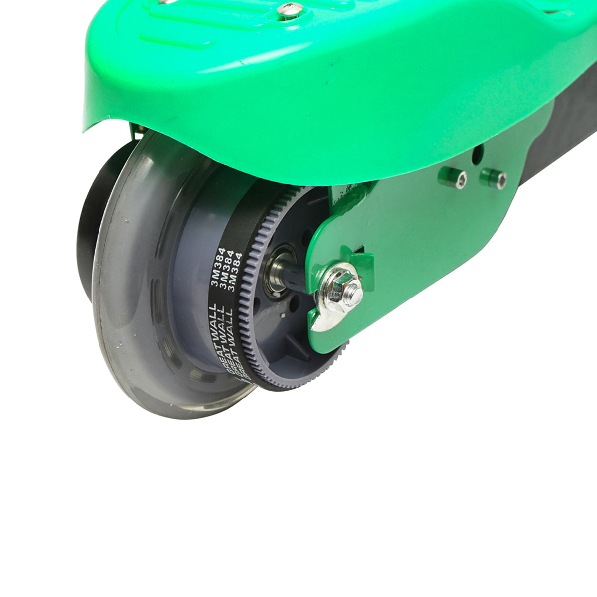 Elektromos roller gyerekeknek, zöld, 120W, 24V, 4.5Ah, max. teherbírás 65 kg, max. sebesség 12 km/h, Breckner Germany