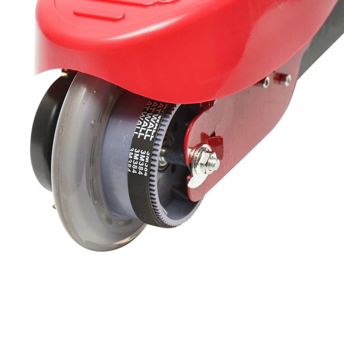 Elektromos roller gyerekeknek, piros, 120W, 24V, 4.5Ah, max. teherbírás 65 kg, max. sebesség 12 km/h, Breckner Germany