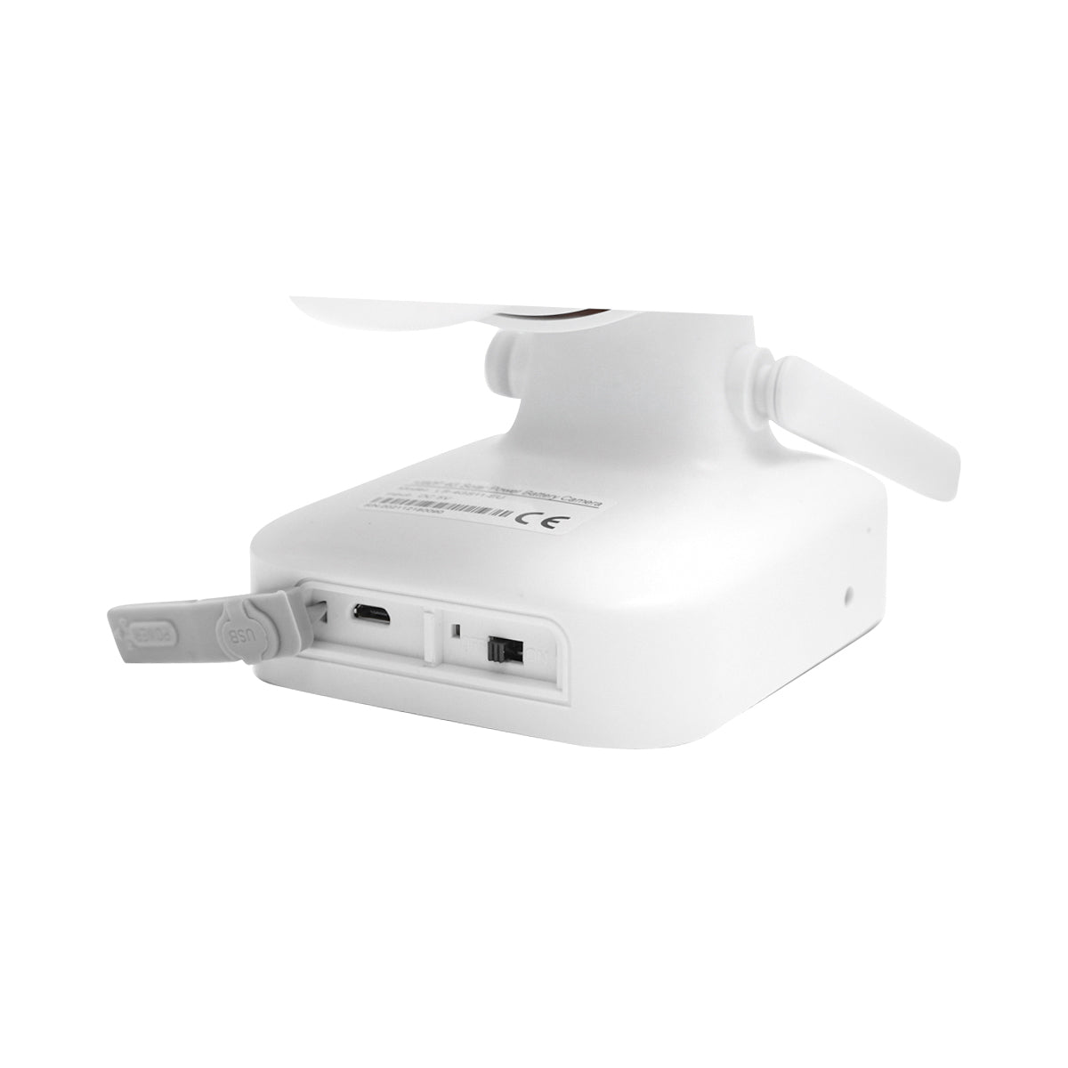 Dupla lencsés felügyeleti kamera, 4 MP, 4G SIM + WIFI 2.4GHz, 7.6W napelemmel, 18650 mAh akkumulátor, 360° PTZ, PIR mozgásérzékelő, riasztás, éjjellátás, iCSee alkalmazás