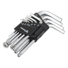 L-IMBUSZKULCS KÉSZLET GÖMBVÉGŰ H1.5–H10 ASTA POLAND