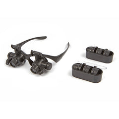 NAGYÍTÓ SZEMÜVEG 4 DB CSERÉLHETŐ LENCSÉVEL HBM