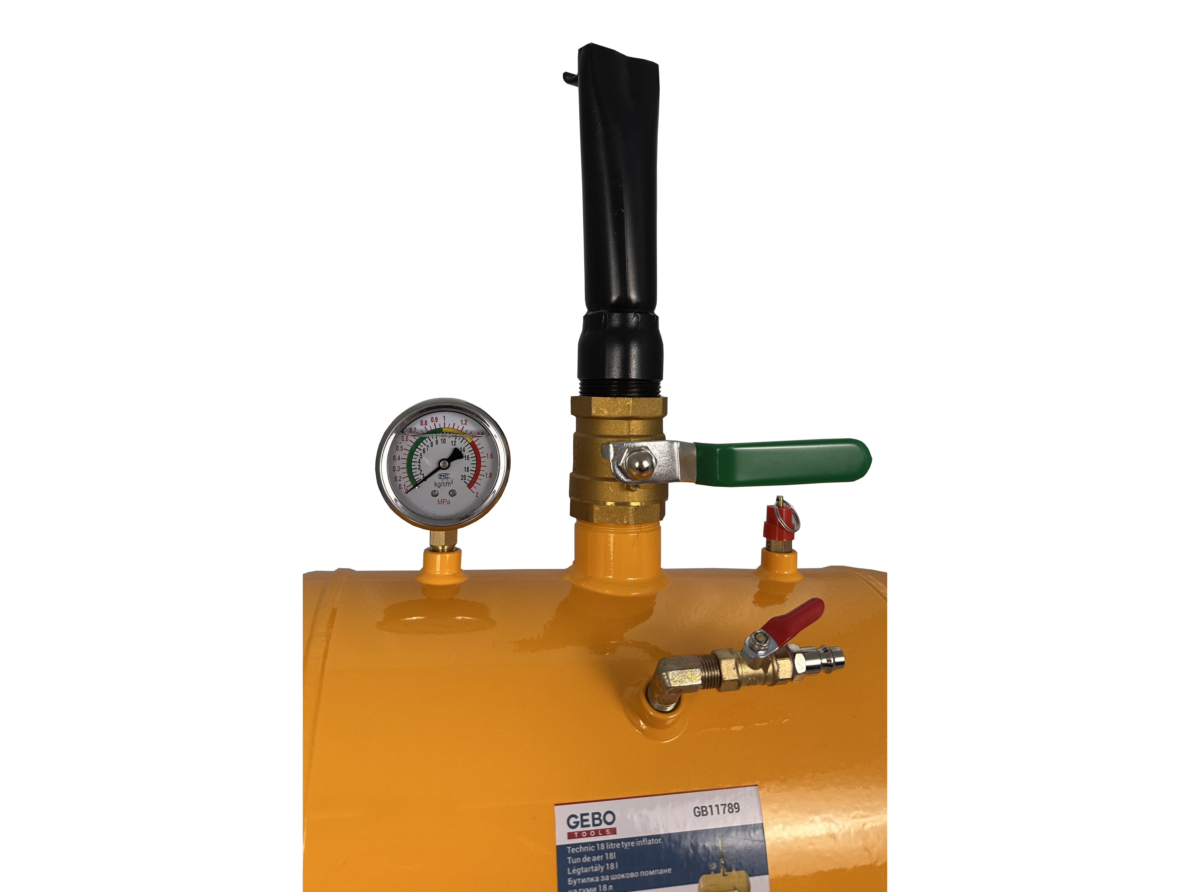 LÉGTARTÁLY 18 L GEBO TOOLS