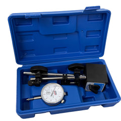 INDIKÁTOR ÓRA MÁGNESES ÁLLVÁNNYAL 0-10MM GEBO TOOLS