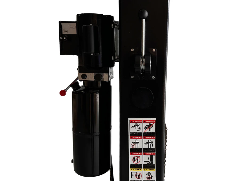 KÉTOSZLOPOS - CSÁPOS EMELŐ 4 T MANUÁLIS 230 V +  P-160 LÉGKULCS 1/2" 1500 NM