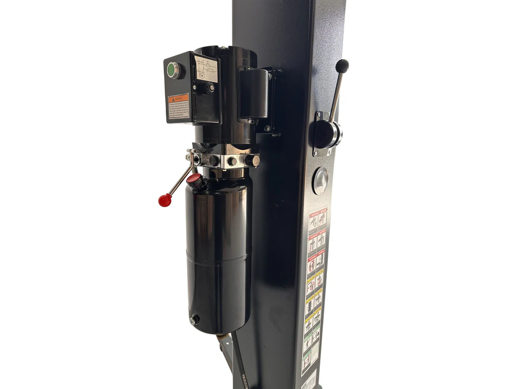 KÉTOSZLOPOS - CSÁPOS EMELŐ 4 T MANUÁLIS 230 V +  P-160 LÉGKULCS 1/2" 1500 NM