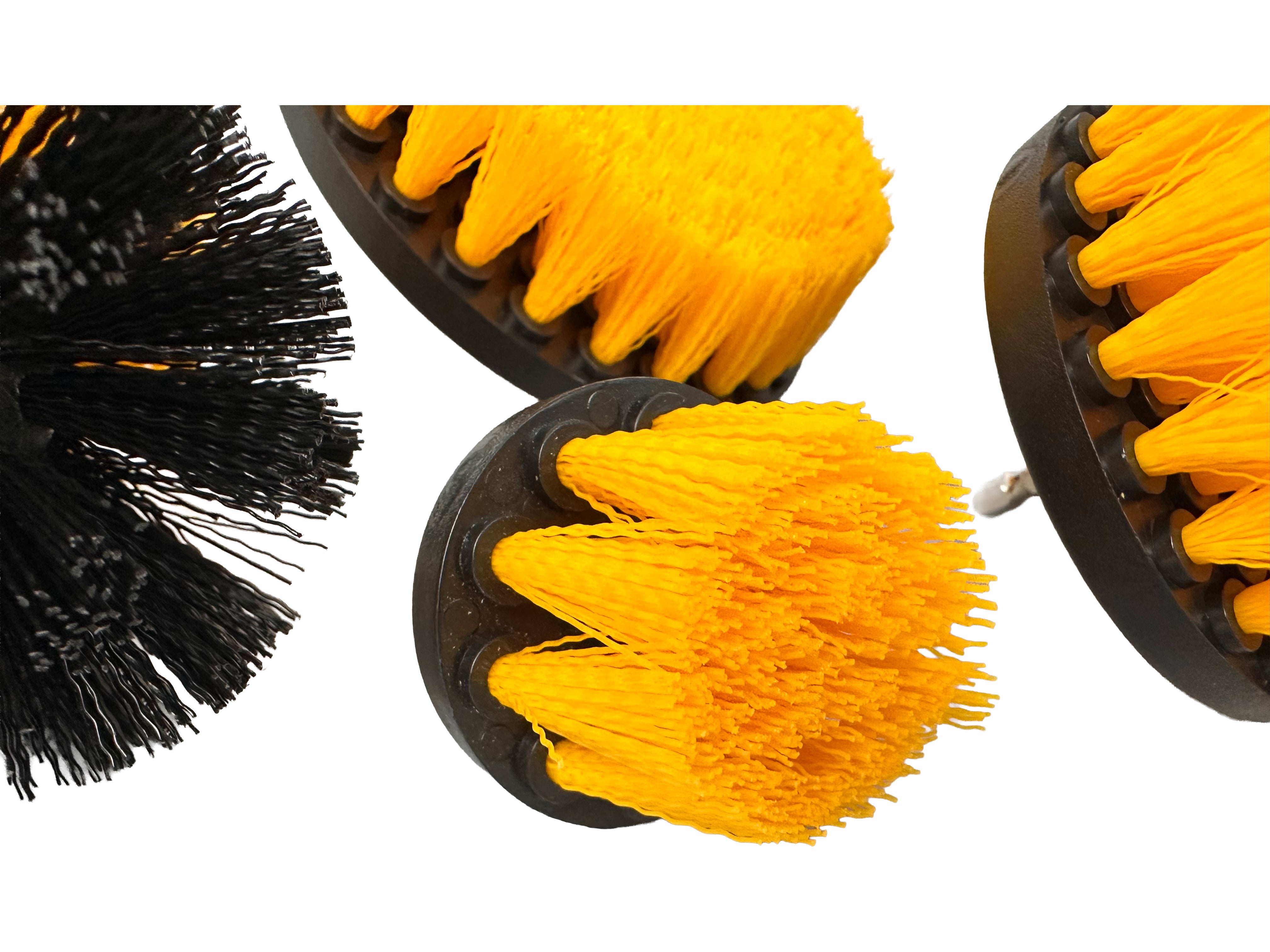 TISZTÍTÓ KEFE KÉSZLET FÚRÓGÉPHEZ 4 DB