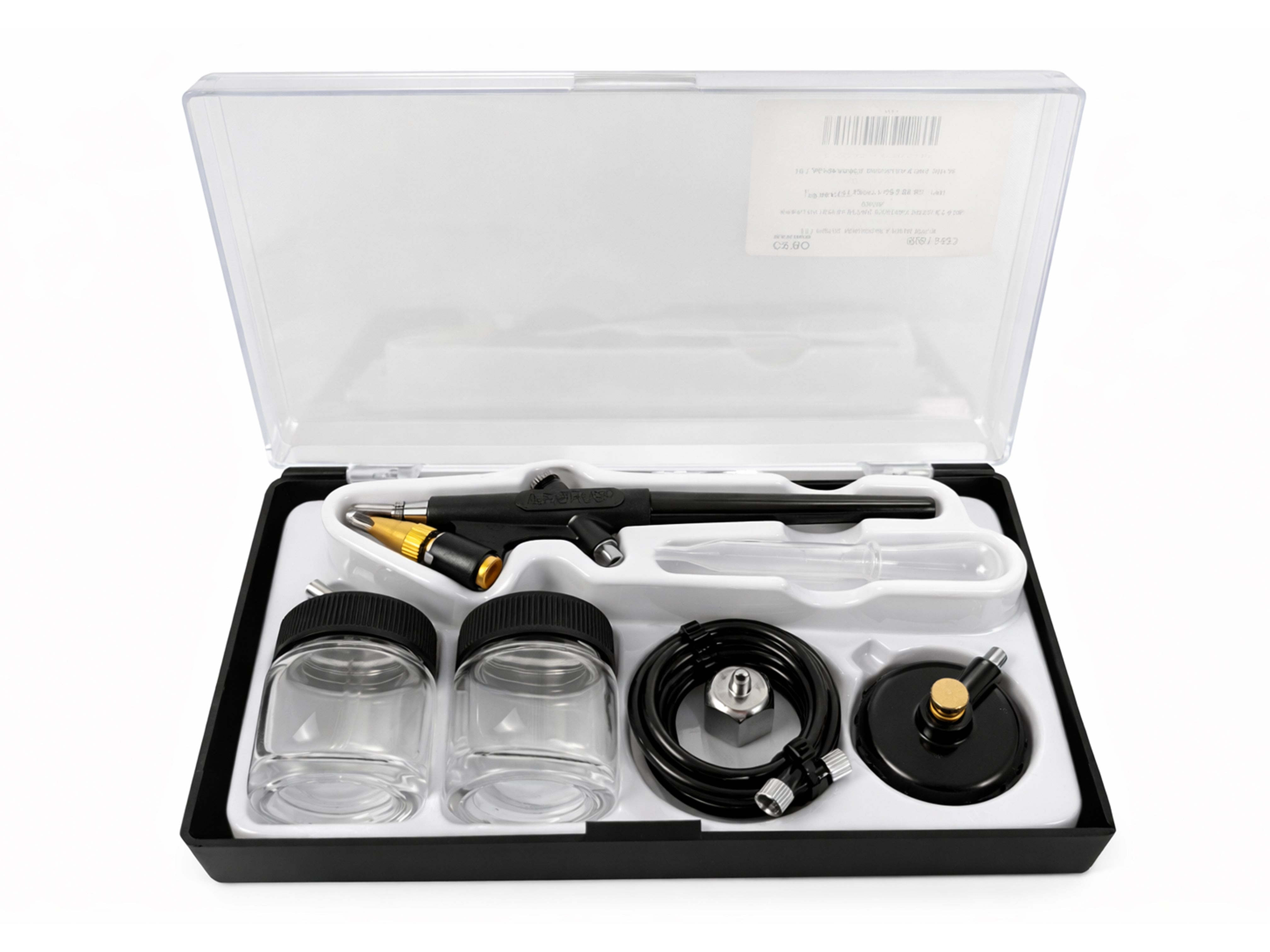 AIRBRUSH FESTÉKSZÓRÓ PISZTOLY KÉSZLET 6 DB BD138